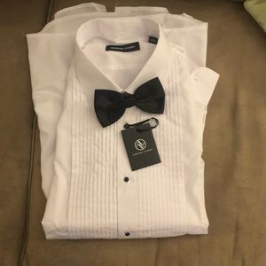 Tuxedo Dress Shirt and Tie